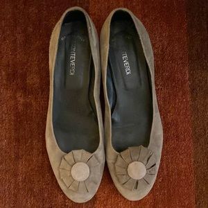 Monteverdi Italian Suede shoes.Size 10.